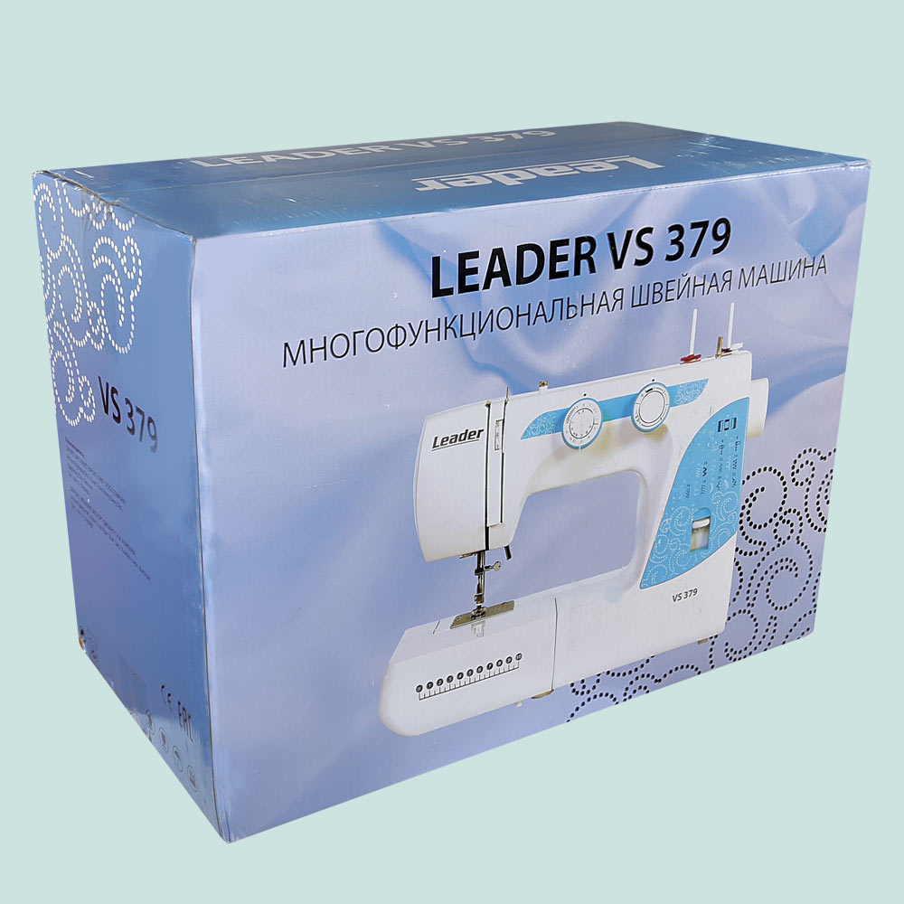 Швейная машина Leader VS 379 упаковка